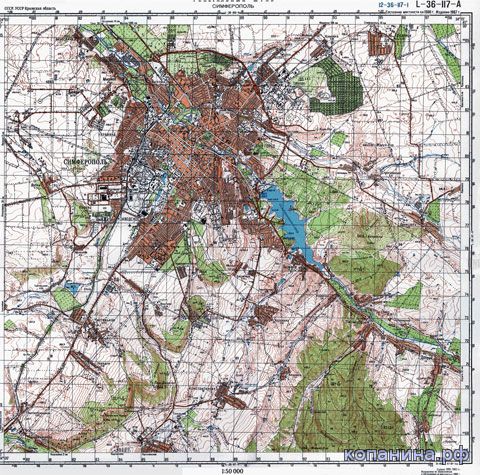 Карта Украины 1:100000, 1:50000 - Советские и немецкие карты - Старые Карты- Военная история, оружие, старые и военные карты
